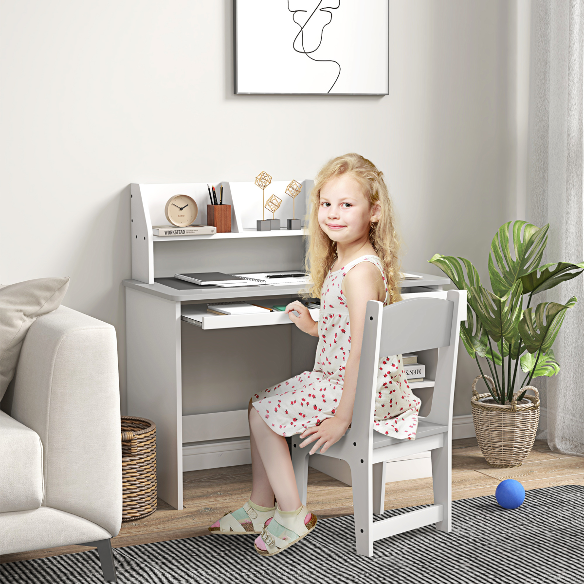 cortex-london-windsor-pink-kids-desk-and-chair-set-with-storage