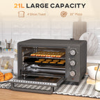 cortex-london-windsor-21l-mini-oven-electric-grill-grey