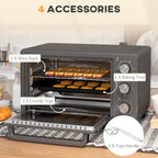 cortex-london-windsor-21l-mini-oven-electric-grill-grey