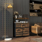 cortex-london-york-homcom-rustic-brown-seven-drawer-chest-of-drawers-with-shelves