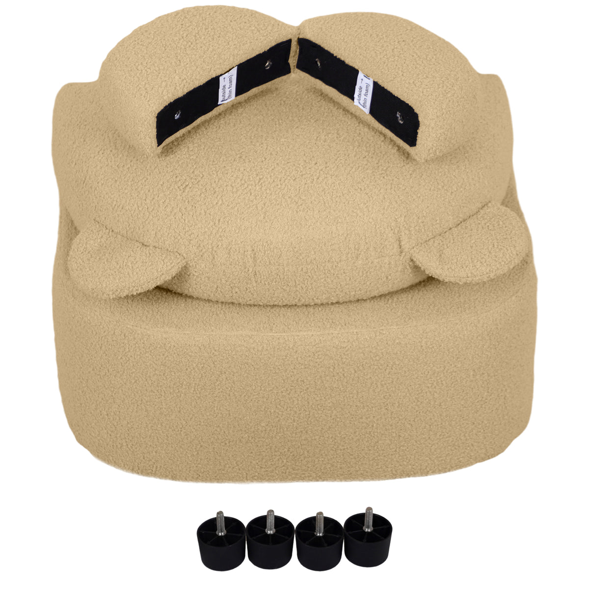 cortex-london-windsor-bear-toddler-armchair-khaki-teddy-fleece
