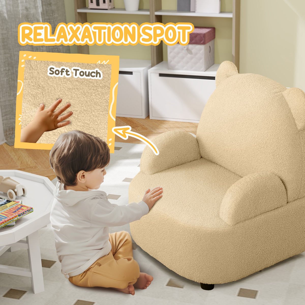 cortex-london-windsor-bear-toddler-armchair-khaki-teddy-fleece
