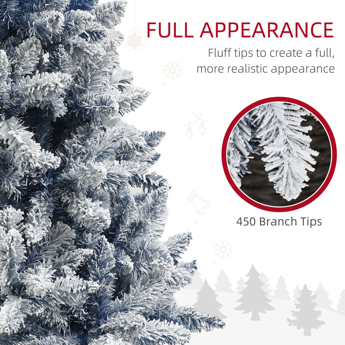 cortex-london-yorkshire-blue-snow-flocked-christmas-tree-5-foot