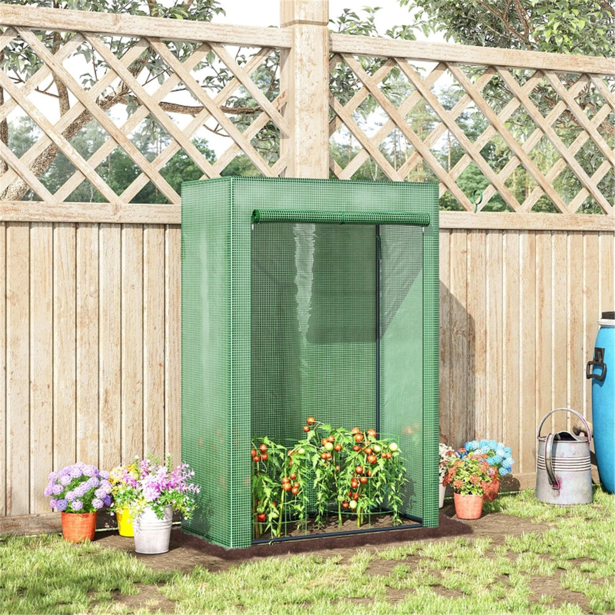 cortex-london-kew-mini-walk-in-greenhouse-green-steel-pe-cover