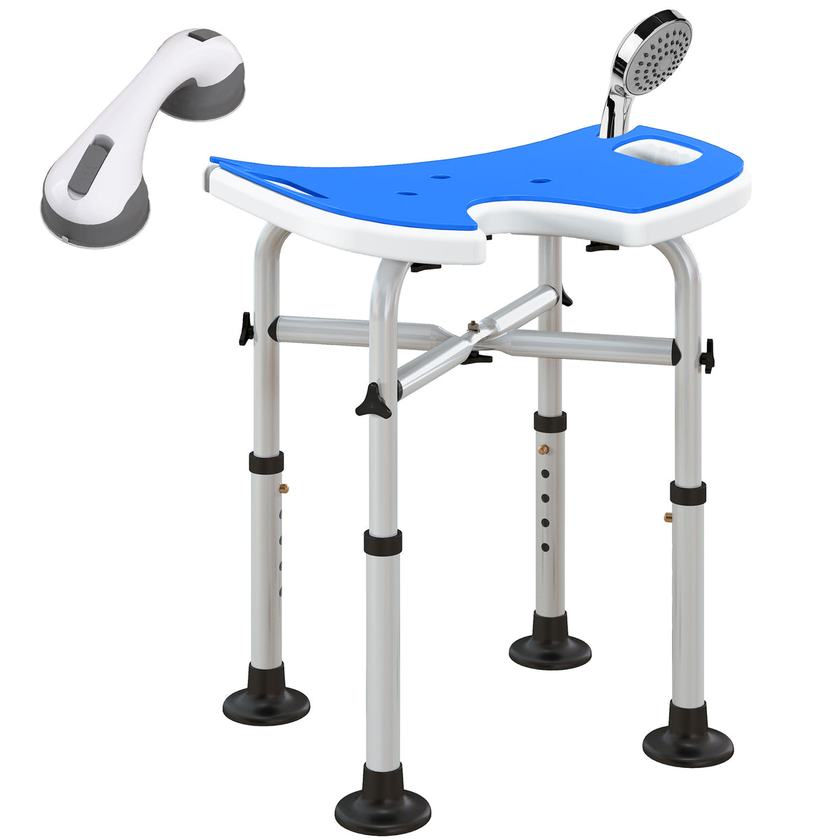 cortex-london-windsor-adjustable-aluminium-shower-stool-dark-blue