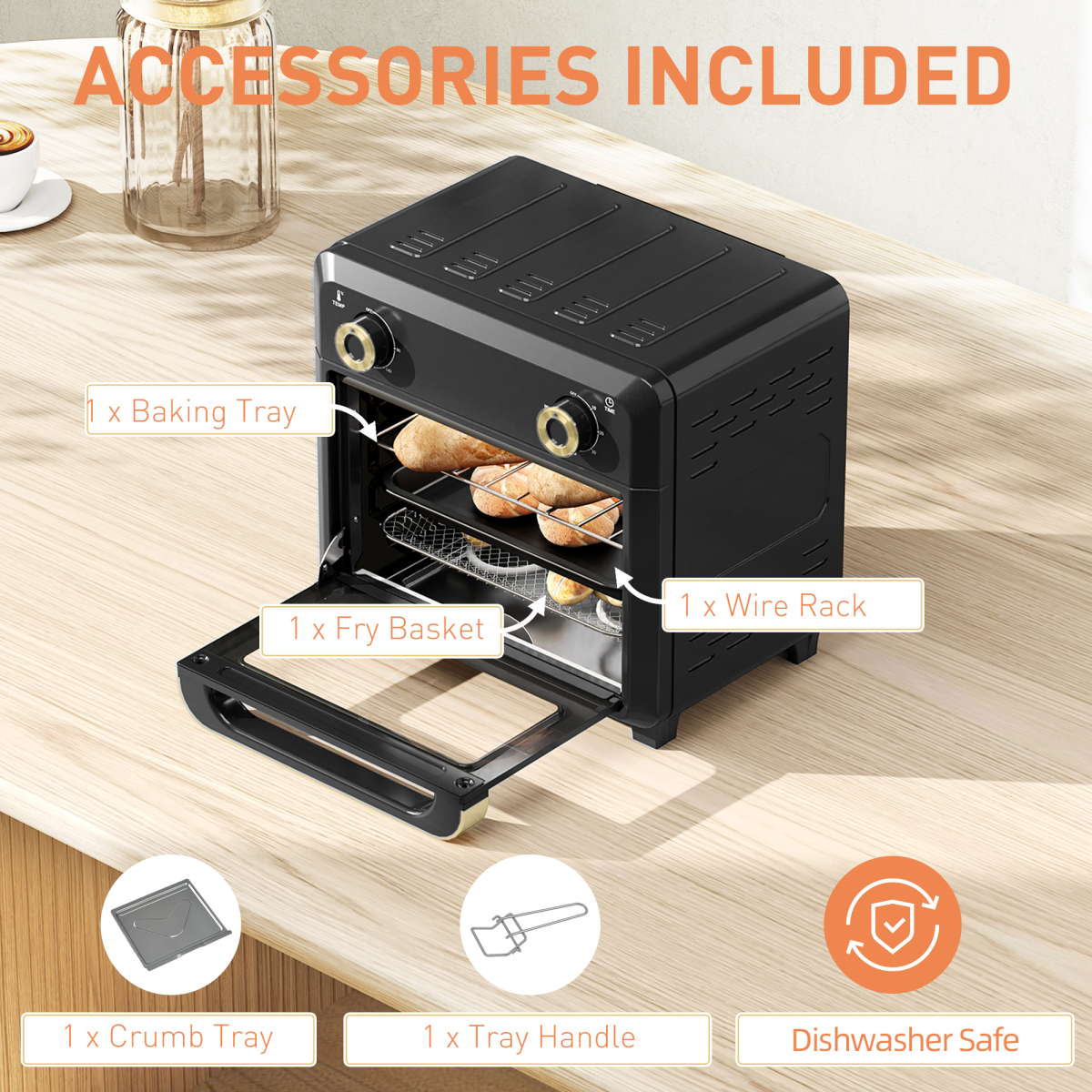 cortex-london-windsor-10l-1000w-air-fryer-oven-grill-roast-bake