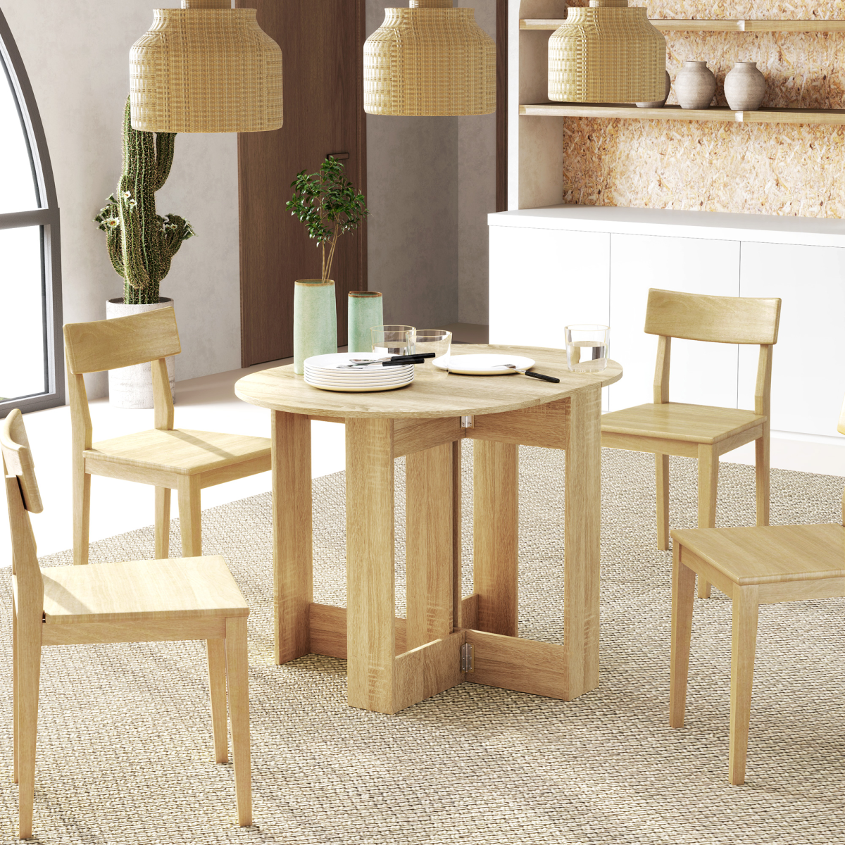 cortex-london-york-oak-drop-leaf-folding-dining-table