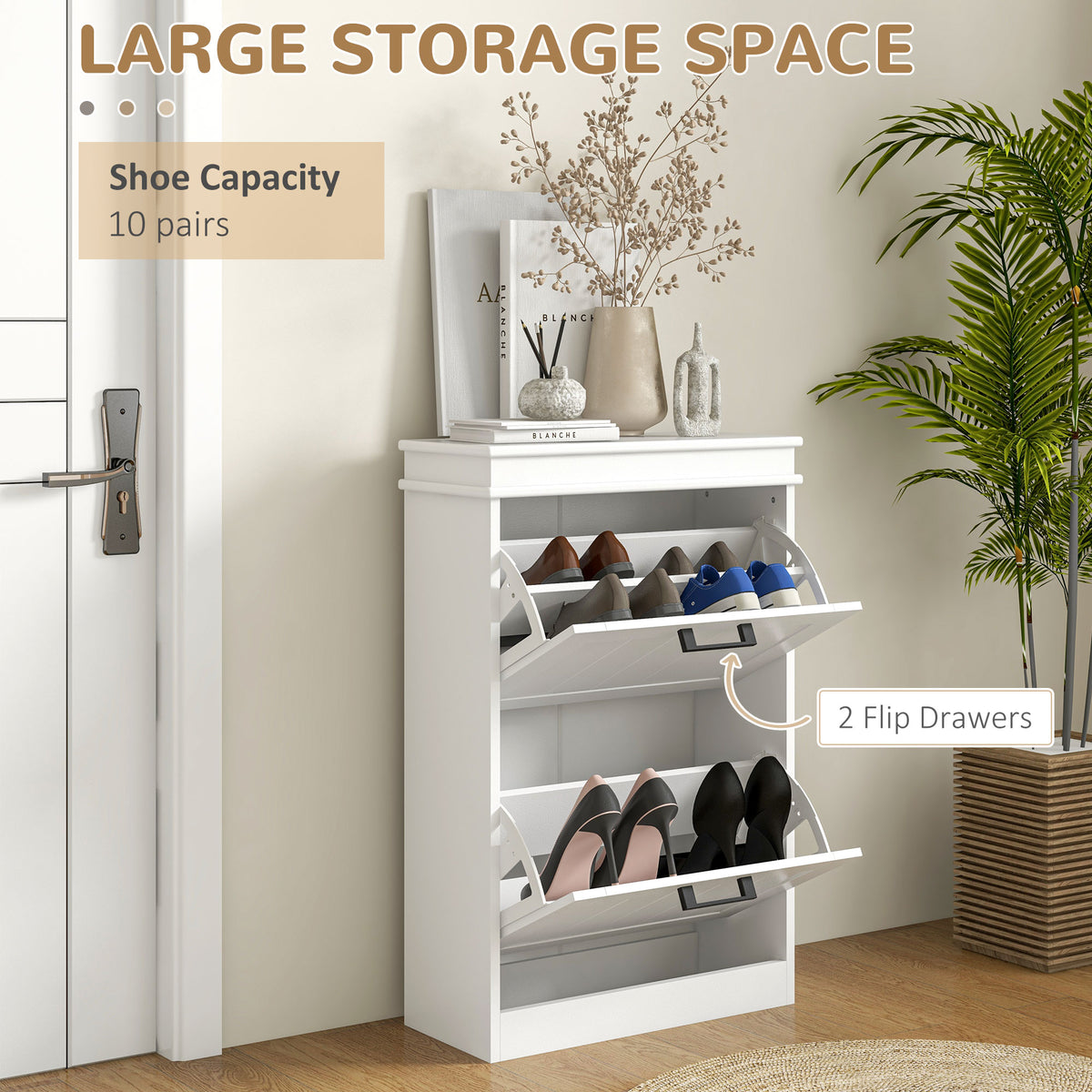 cortex-london-windsor-slim-white-mdf-shoe-storage-cabinet-two-flip-drawers