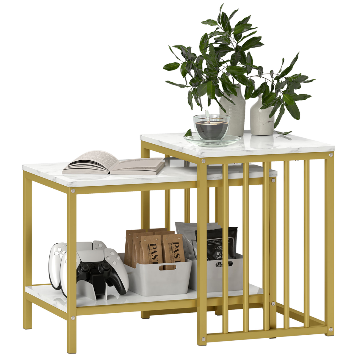cortex-london-windsor-marble-effect-coffee-table-set-white-gold-tone