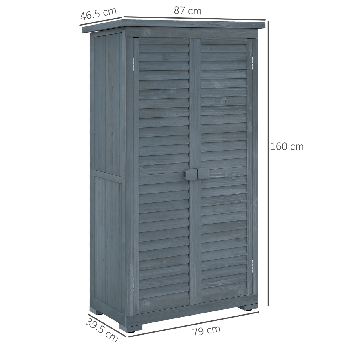 cortex-london-york-fir-wood-garden-storage-cabinet-three-shelves-grey