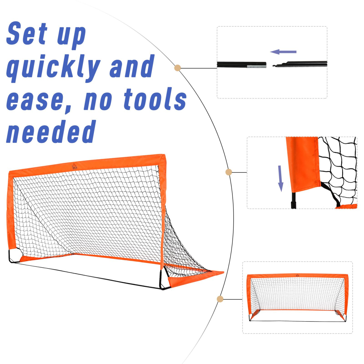 cortex-london-windsor-folding-outdoor-football-goal-all-weather-net-blue
