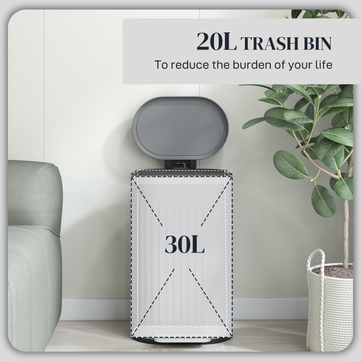 cortex-london-windsor-20l-pedal-kitchen-bin-soft-close-lid-light-green