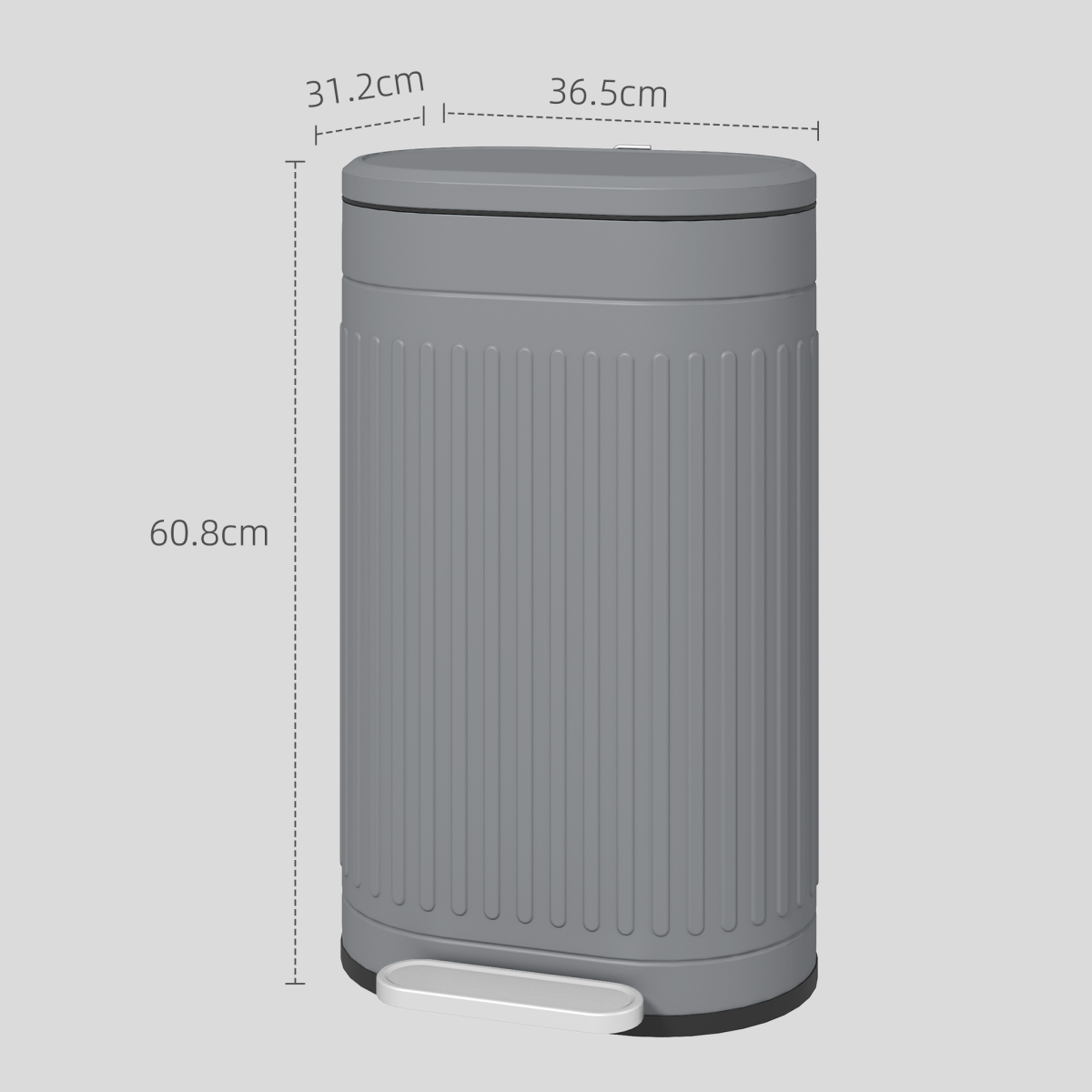 cortex-london-windsor-20l-pedal-kitchen-bin-soft-close-lid-light-green