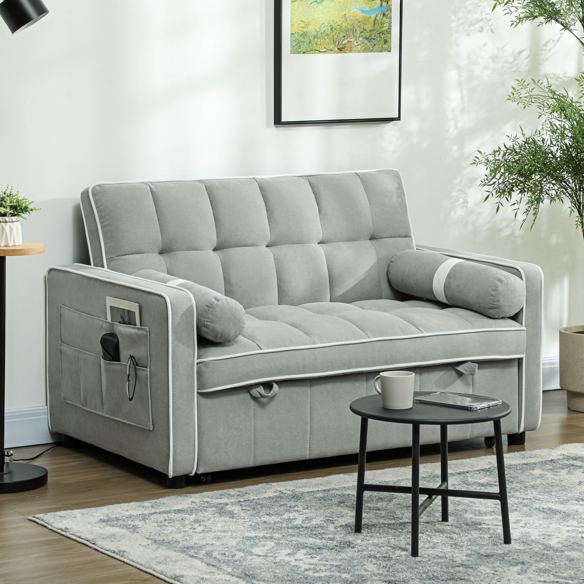cortex-london-windsor-charcoal-grey-two-seater-sofa-bed-adjustable-backrest