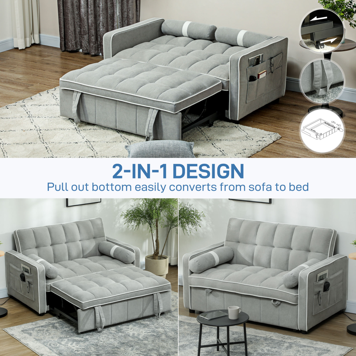 cortex-london-windsor-charcoal-grey-two-seater-sofa-bed-adjustable-backrest