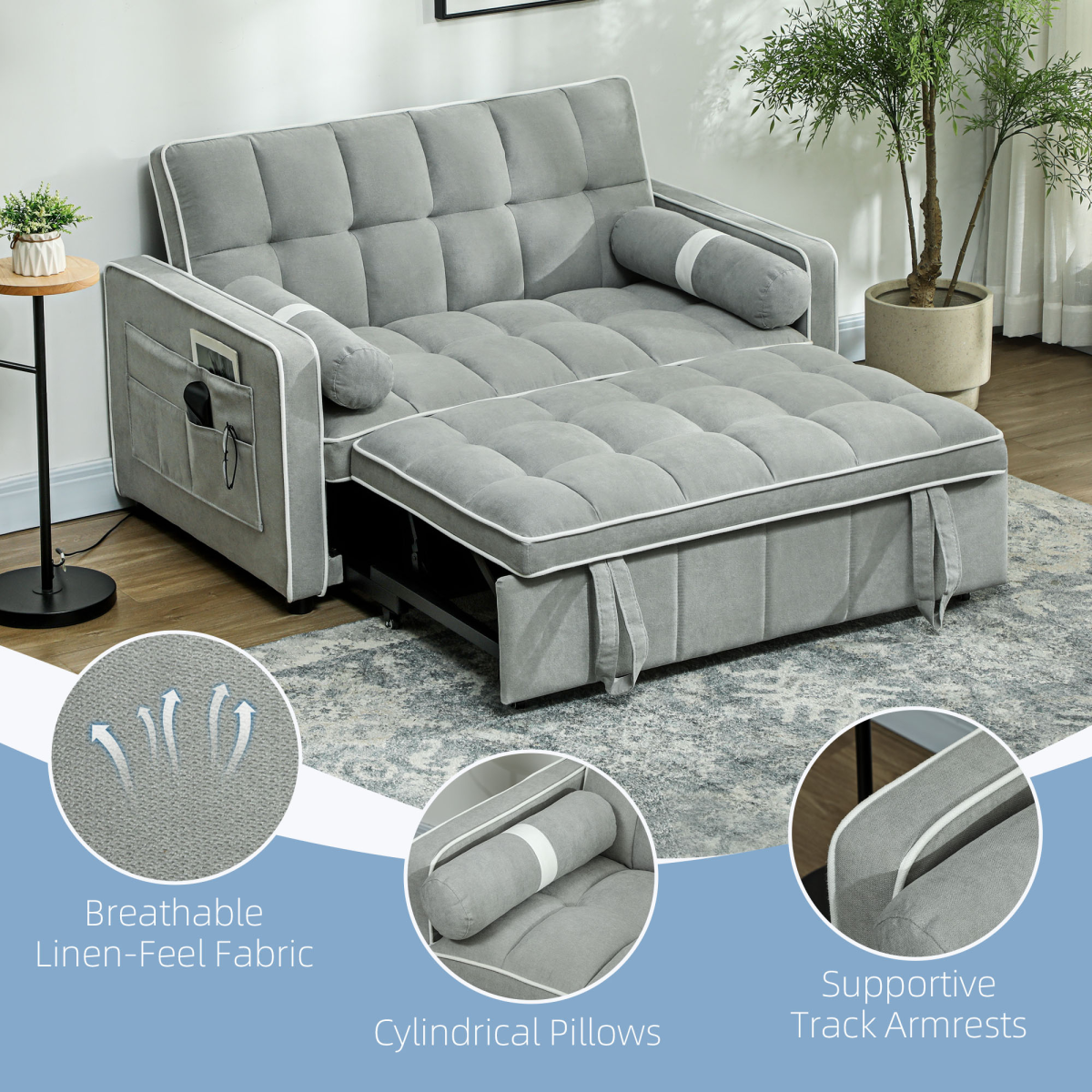 cortex-london-windsor-charcoal-grey-two-seater-sofa-bed-adjustable-backrest