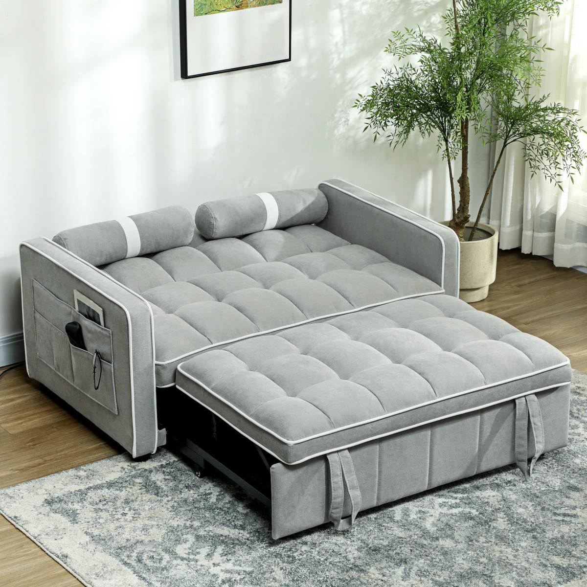 cortex-london-windsor-charcoal-grey-two-seater-sofa-bed-adjustable-backrest