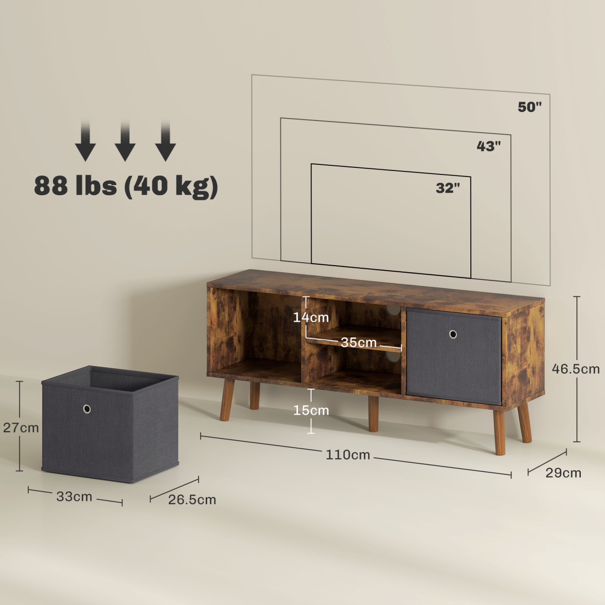 cortex-london-york-brown-tv-cabinet-with-drawers-and-shelves