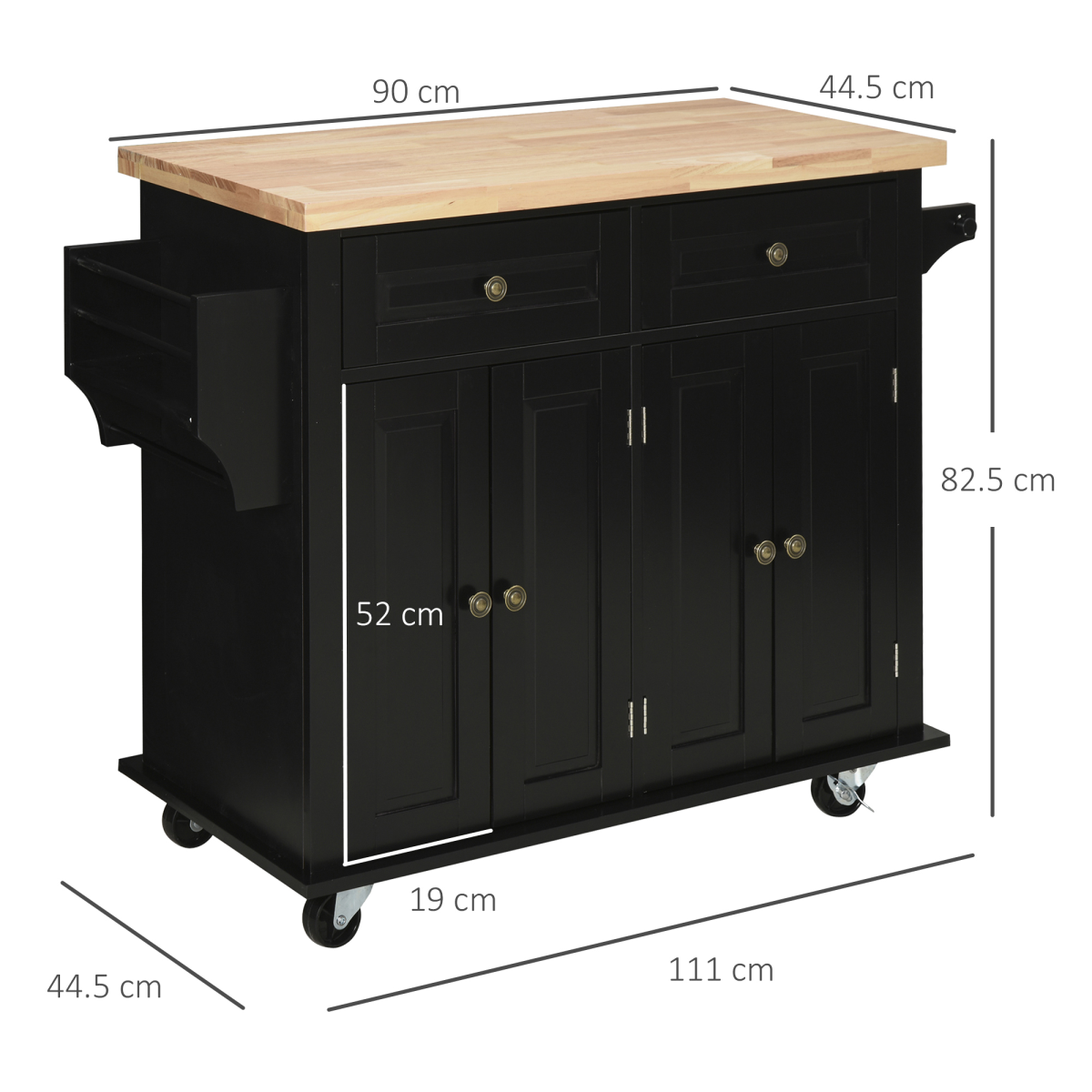 cortex-london-york-rolling-kitchen-island-cart-rubberwood-top-black
