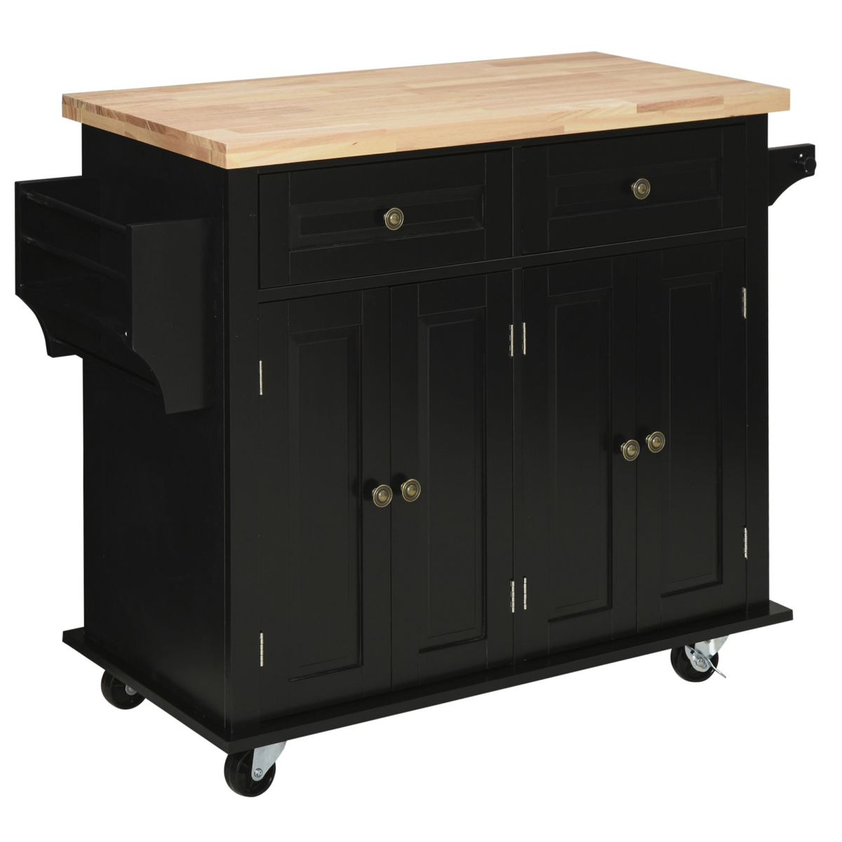 cortex-london-york-rolling-kitchen-island-cart-rubberwood-top-black