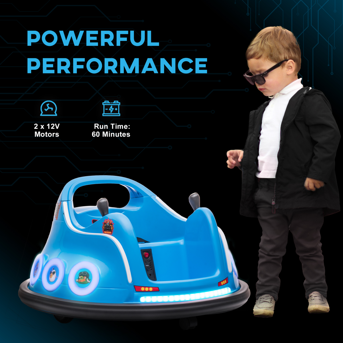 cortex-london-windsor-angry-bird-licensed-kids-bumper-car-blue