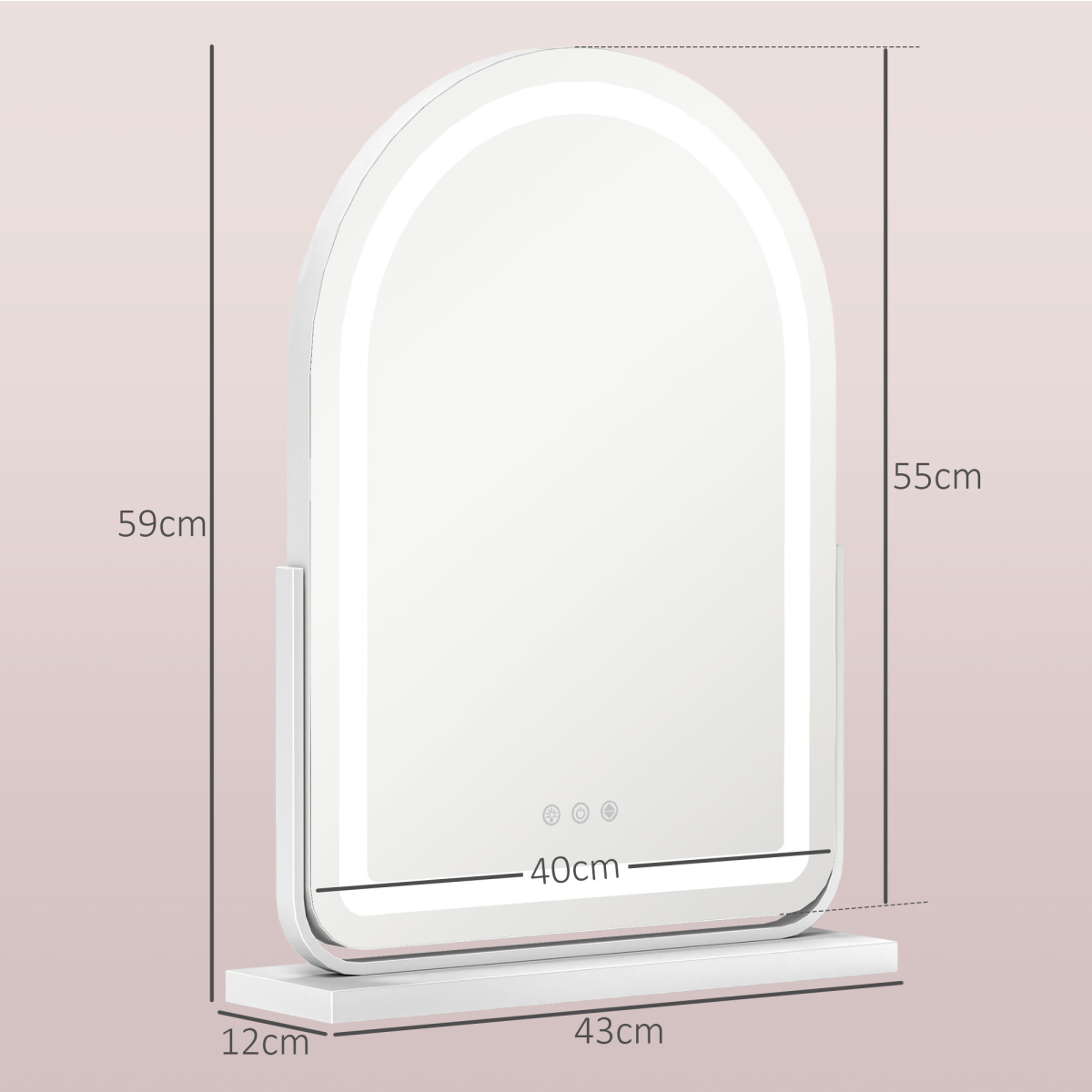 cortex-london-kensington-led-vanity-mirror-360-rotation-white