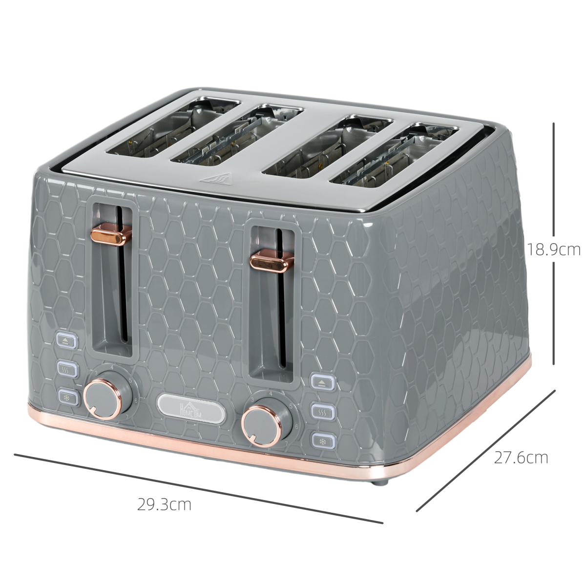 cortex-london-windsor-four-slot-1600w-honeycomb-toaster-black