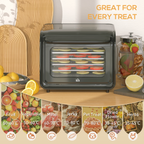 cortex-london-windsor-six-tray-food-dehydrator-black