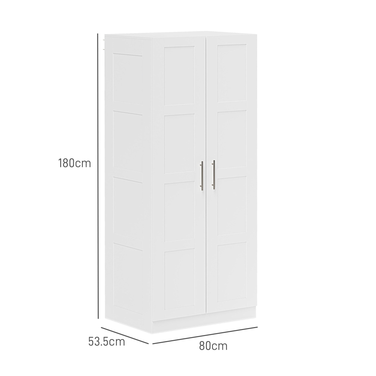 cortex-london-windsor-black-double-wardrobe-hanging-rail