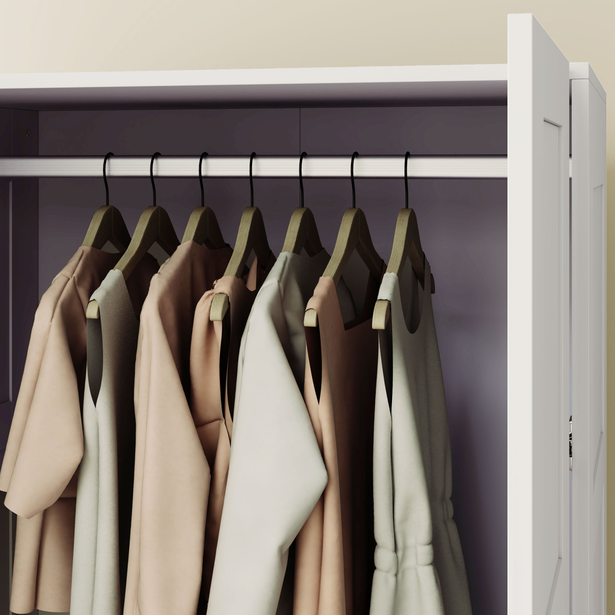 cortex-london-windsor-black-double-wardrobe-hanging-rail