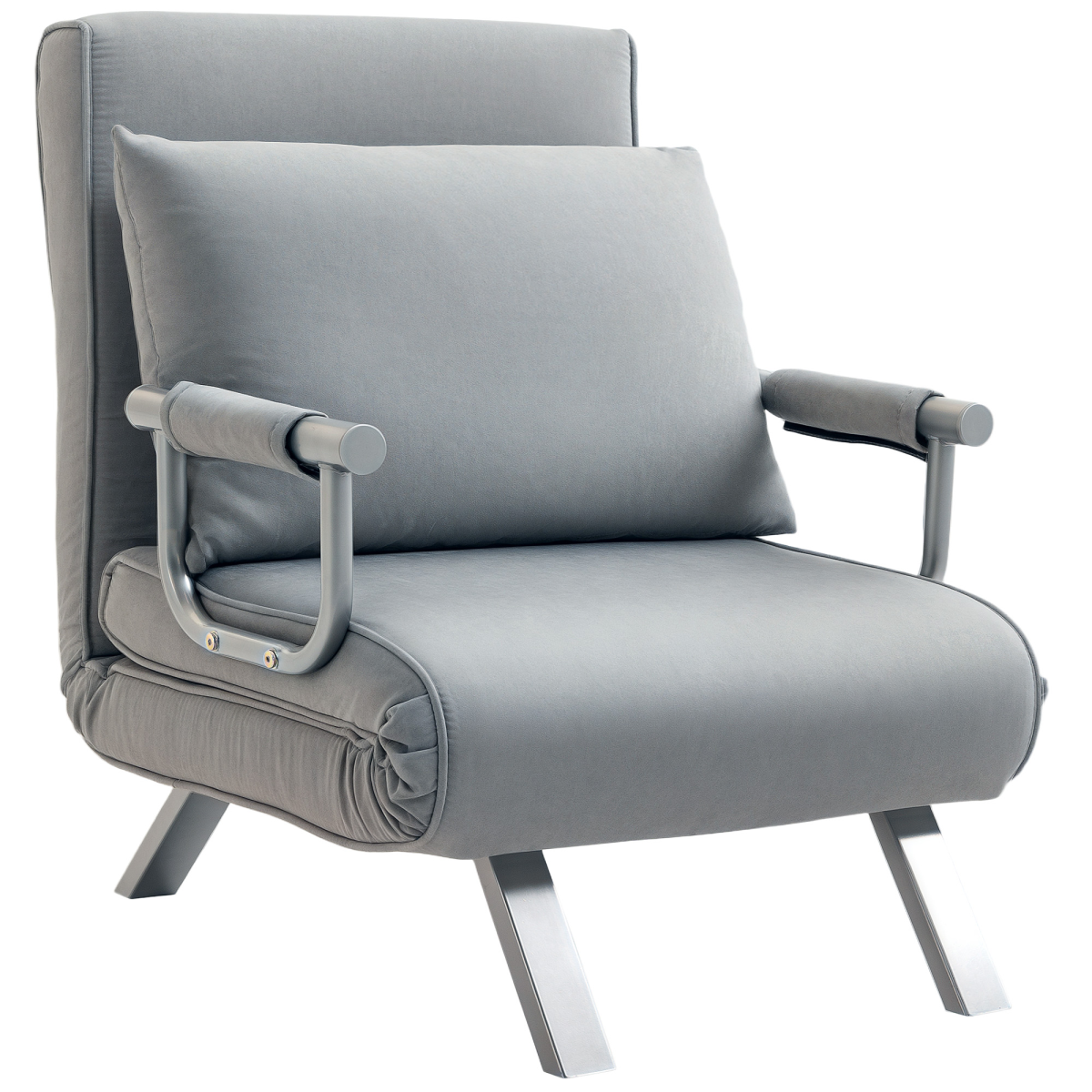 cortex-london-windsor-blue-faux-suede-folding-sleeper-chair-bed