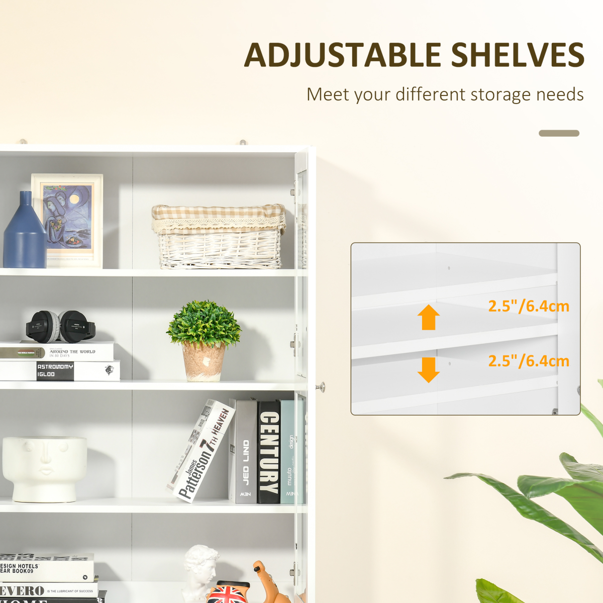 cortex-london-windsor-modern-grey-glass-door-bookcase-storage-cabinet-mdf-tempered-glass
