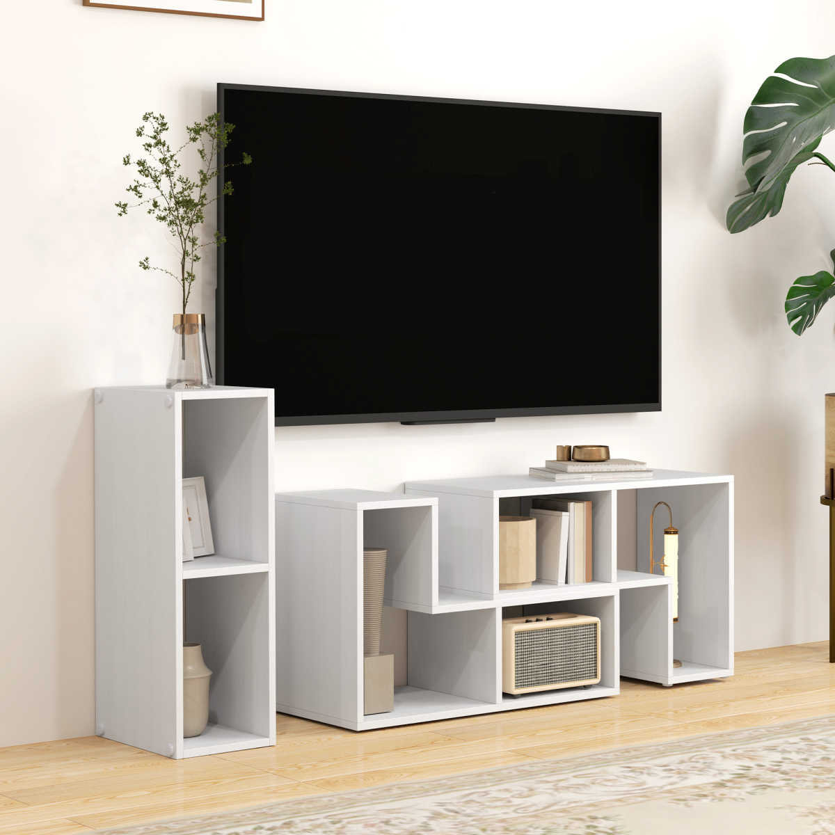 cortex-london-york-extendable-tv-unit-black-wood-grain-for-tvs-up-to-75-inches