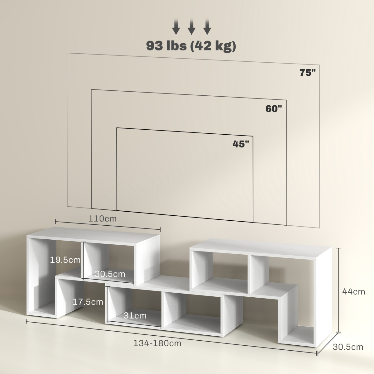 cortex-london-york-extendable-tv-unit-black-wood-grain-for-tvs-up-to-75-inches