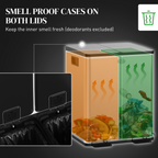 cortex-london-westminster-dual-kitchen-recycling-pedal-bin-2-x-20l-black