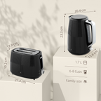 cortex-london-homcom-windsor-fast-boil-kettle-and-2-slice-toaster-set-black-silver-tone