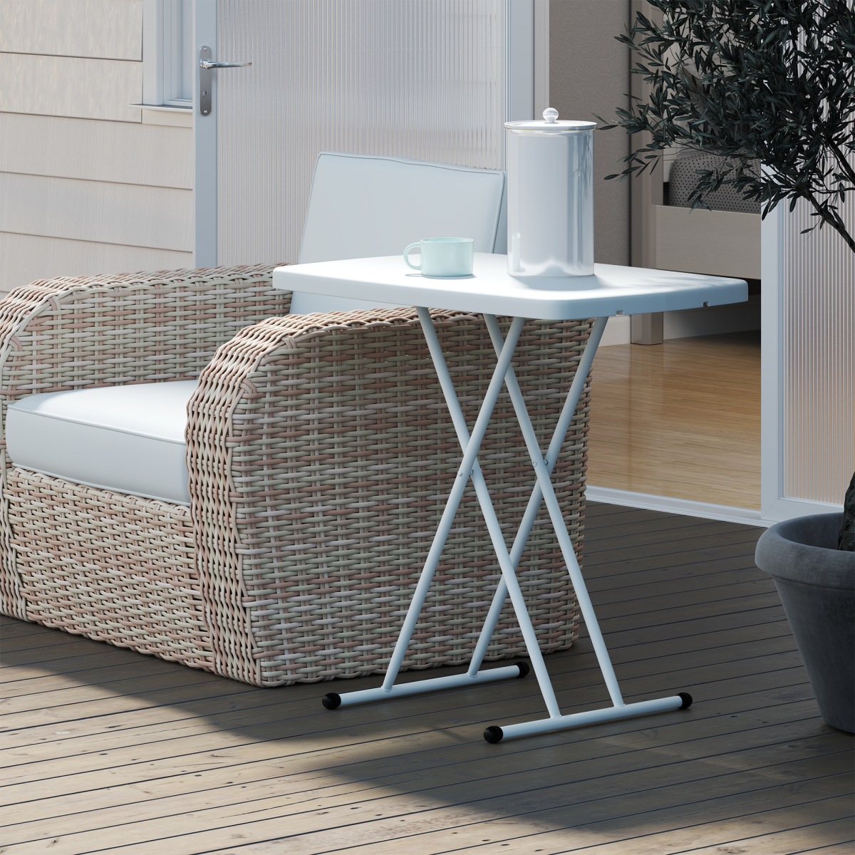 cortex-london-windsor-adjustable-folding-garden-bistro-table-charcoal-grey