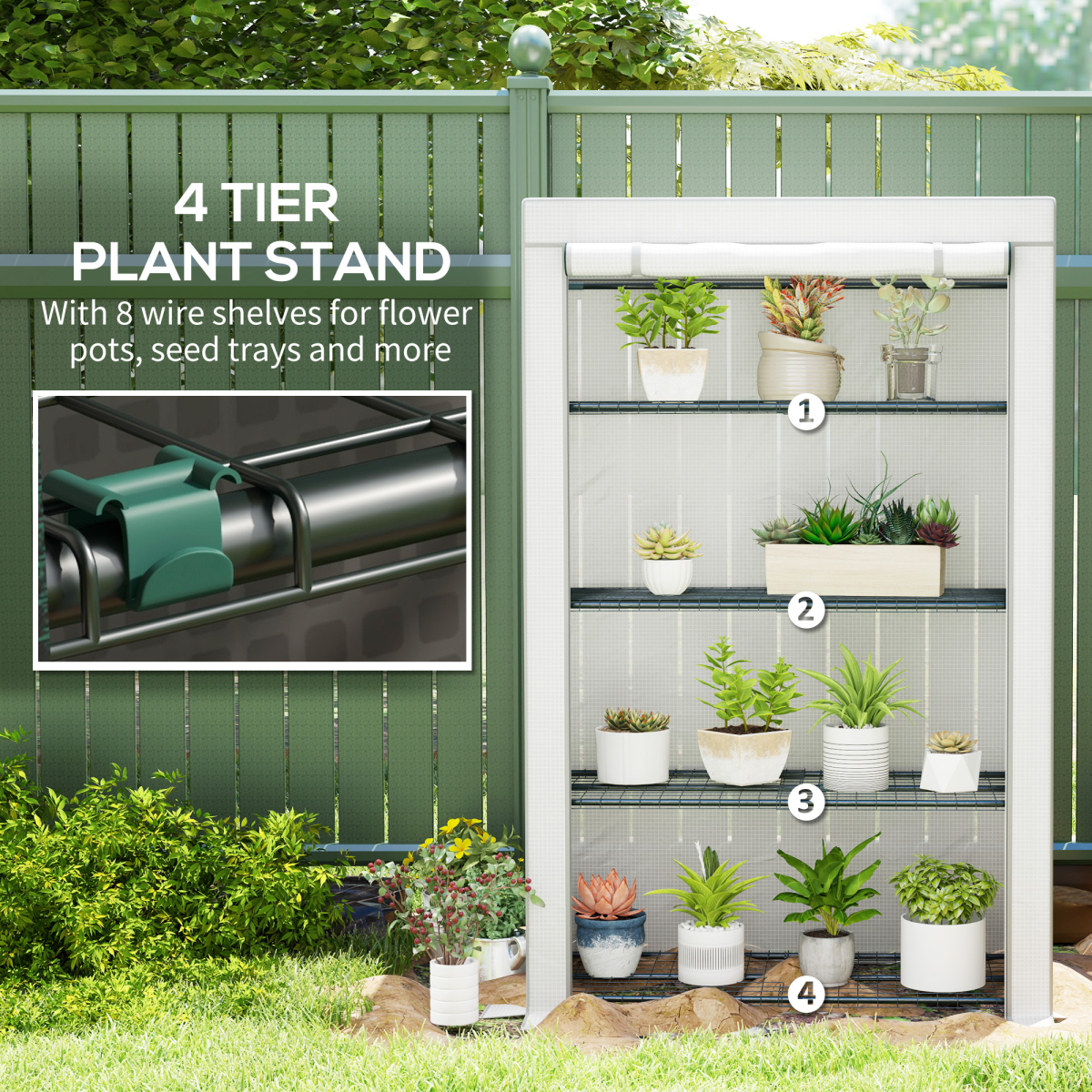 cortex-london-york-four-tier-lean-to-mini-greenhouse-reinforced-pe-cover
