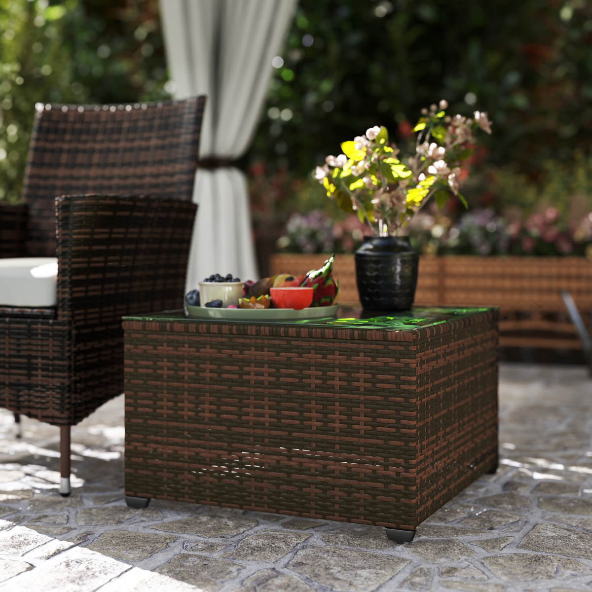 cortex-london-windsor-black-rattan-glass-top-garden-coffee-table