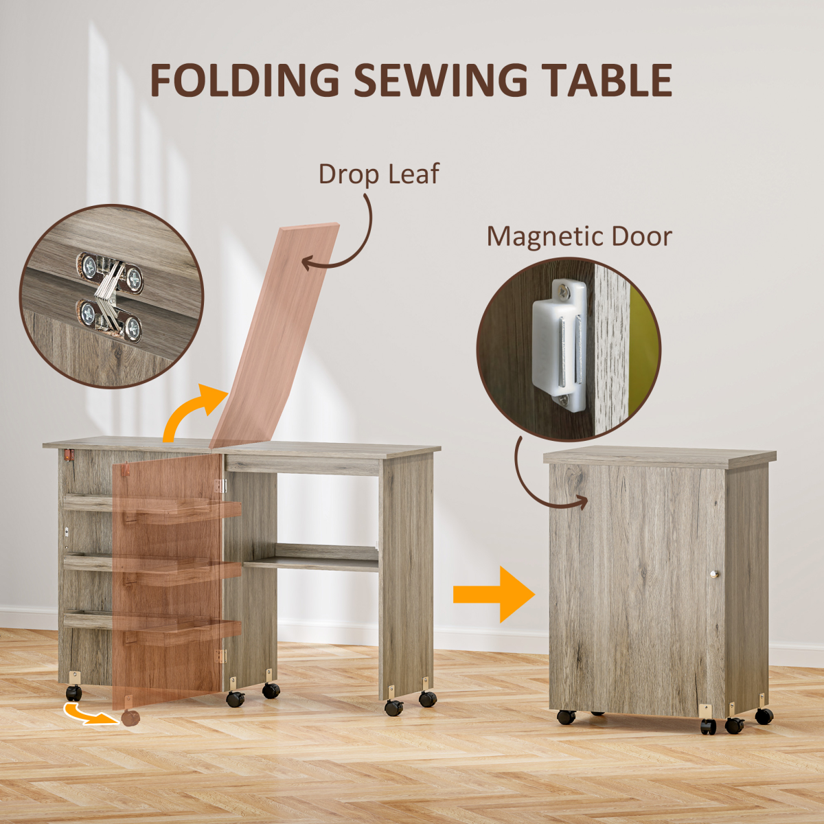 cortex-london-york-folding-sewing-craft-table-grey