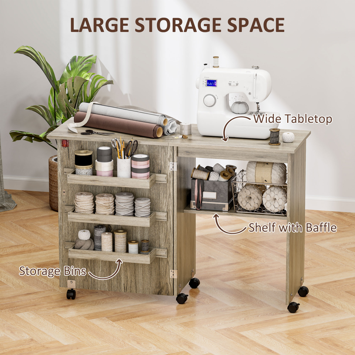 cortex-london-york-folding-sewing-craft-table-grey