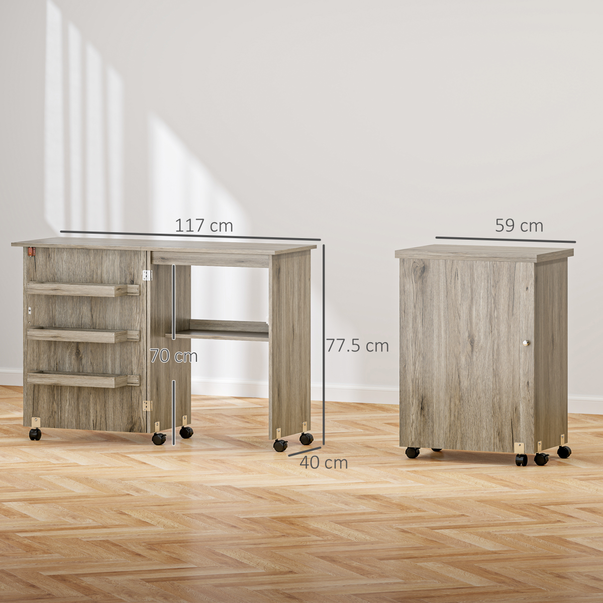 cortex-london-york-folding-sewing-craft-table-grey