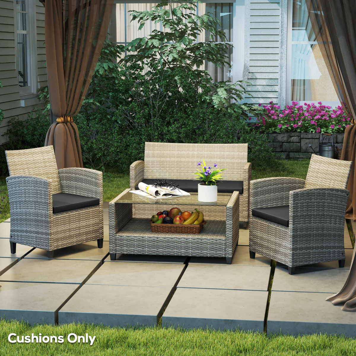 cortex-london-windsor-rattan-garden-cushion-set-black