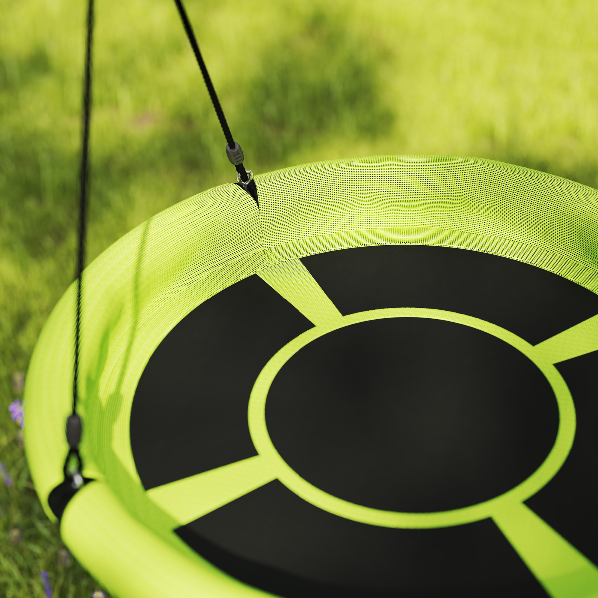 cortex-london-windsor-adjustable-garden-swing-kids-green-black