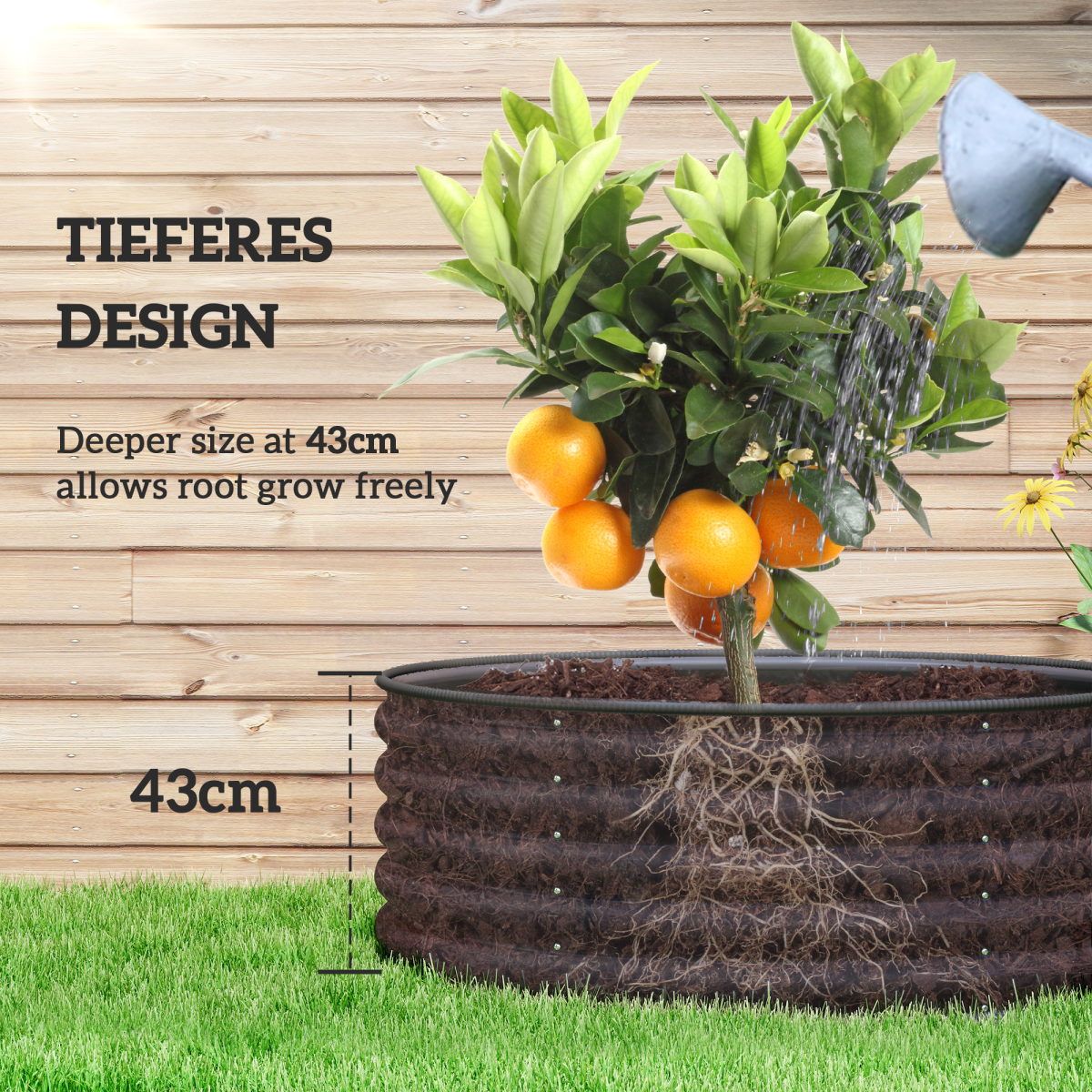 cortex-london-windsor-deep-galvanised-steel-garden-planter-dark-grey-gloves