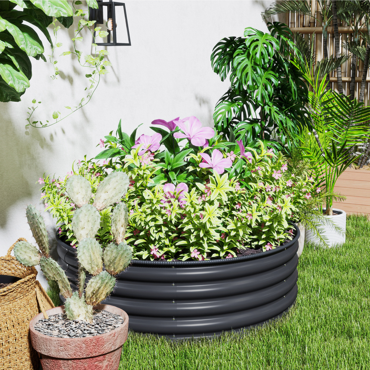 cortex-london-windsor-deep-galvanised-steel-garden-planter-dark-grey-gloves