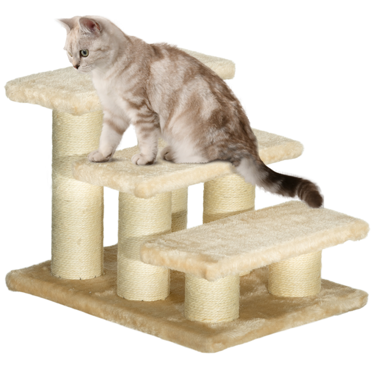cortex-london-windsor-three-step-pet-stairs-grey-plush-particle-board
