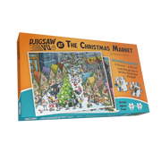 Djigsaw Vu at the Christmas Market 2 x 1000 Jigsaw Puzzles