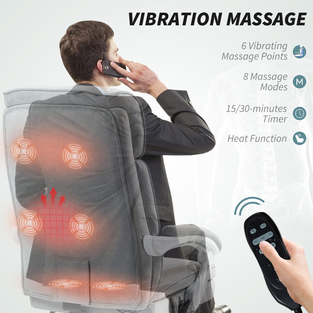 cortex-london-windsor-grey-heated-massage-chair