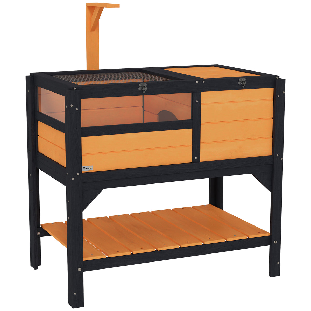cortex-london-windsor-wooden-tortoise-house-with-run-yellow